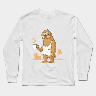 Monday Morning Depresso Long Sleeve T-Shirt